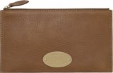 Mulberry East West Natural Leather Pouch